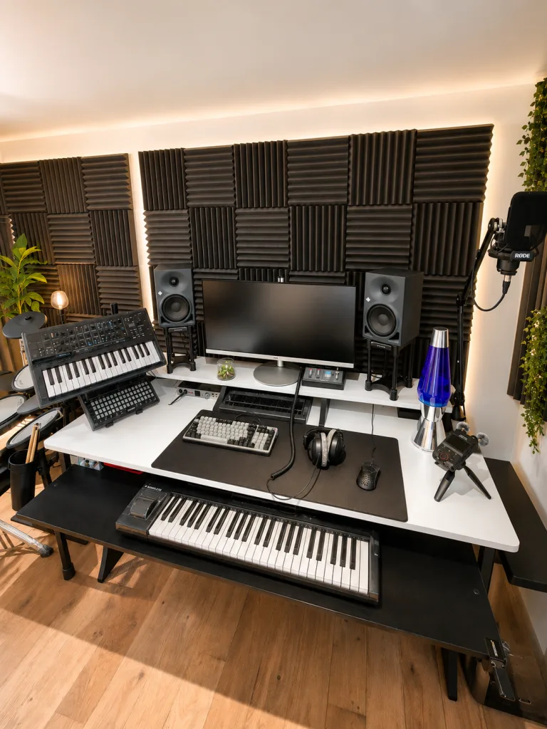 Studio de création des sons de relaxation et musiques de méditation Naturaciel pour le bien-être et la détente