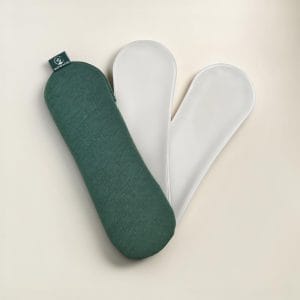 Kit de poches de froid périnéales Naturaciel avec housse réversible et deux poches de gel
